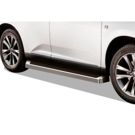 APS IB20RIG1A - 6" iRunning Board Door-to-Door Polished Aircraft Aluminum Running Boards
