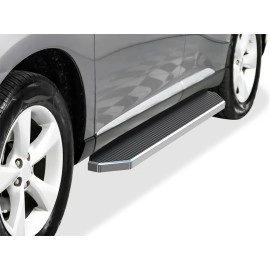 APS IB20RIG1Y - Flat Style Door-to-Door Polished Stainless Steel Running Boards