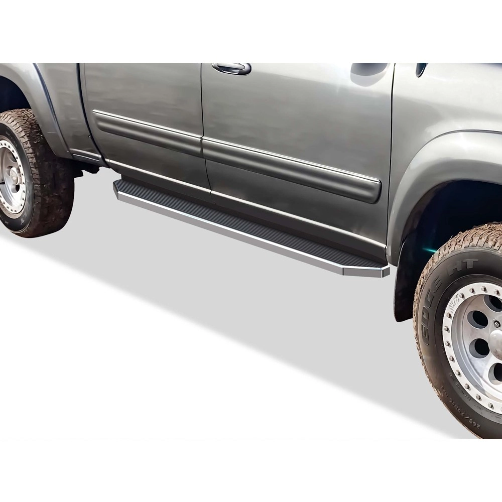 APS IB20RJA2Y - Flat Style Door-to-Door Polished Stainless Steel Running Boards