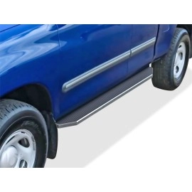 APS IB20RJF0Y - Flat Style Door-to-Door Polished Stainless Steel Running Boards