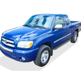 APS IB20RJF0Y - Flat Style Door-to-Door Polished Stainless Steel Running Boards