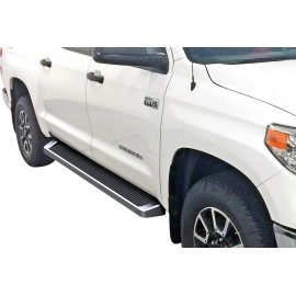 APS IB20RJI8A - 6" iRunning Board Door-to-Door Polished Aircraft Aluminum Running Boards