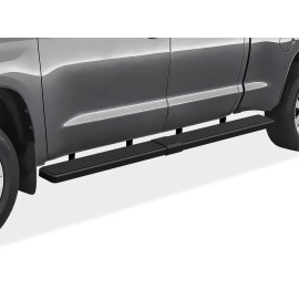 APS IB20SJI7LB - 6" iStep Style  Wheel-to-Wheel Black Stainless Steel Side Steps