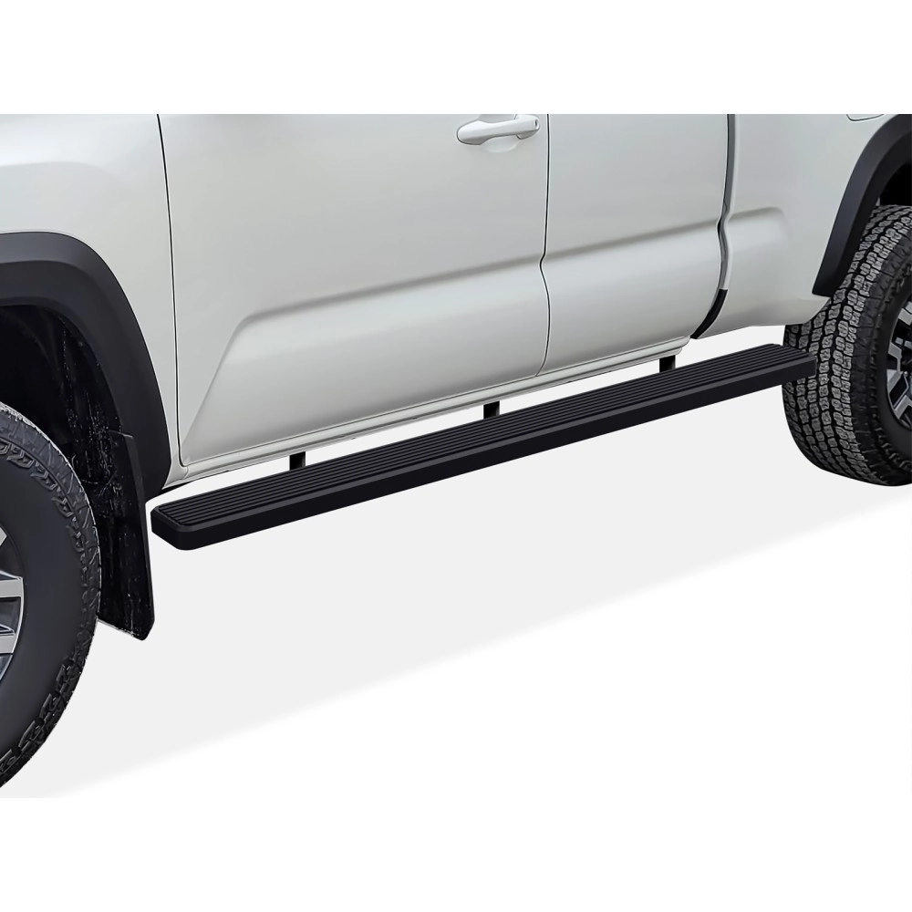 APS IB20WJE6LB - 5" iStep Style  Wheel-to-Wheel Black Stainless Steel Side Steps