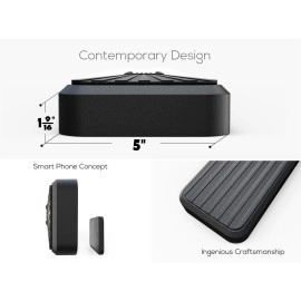 APS IB20WJE8LB - 5" iStep Style  Wheel-to-Wheel Black Stainless Steel Side Steps