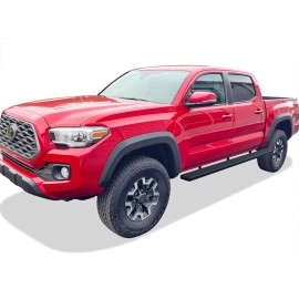 APS IB20WJE8SB - 5" iStep Style  Wheel-to-Wheel Black Stainless Steel Side Steps