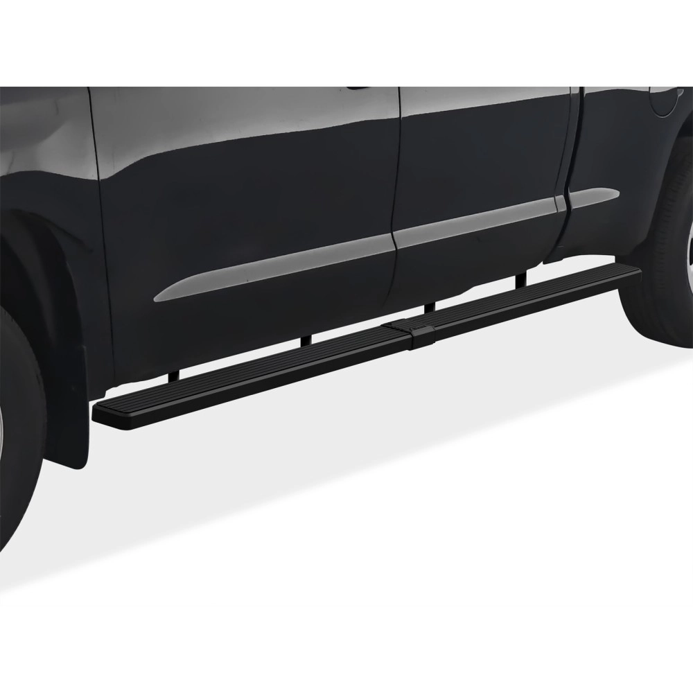 APS IB20WJI7LB - 5" iStep Style  Wheel-to-Wheel Black Stainless Steel Side Steps