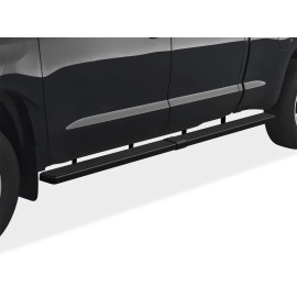 APS IB20WJI7LB - 5" iStep Style  Wheel-to-Wheel Black Stainless Steel Side Steps