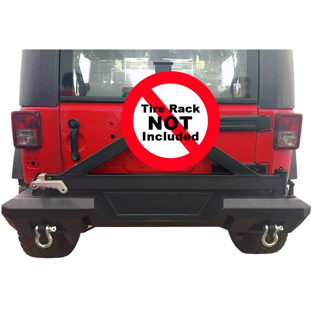 APS JP18WAJ7B - Off-Road Rear Bumper W/O Hitch Receiver APS JP18WAJ7B - Off-Road Rear Bumper W/O Hitch Receiver