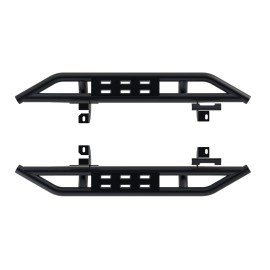 APS JP19WAA6B - 2" Round Tube  Black Carbon Steel Side Armor