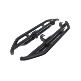 APS JP19WAJ6B - 2" Round Tube  Black Carbon Steel Side Armor