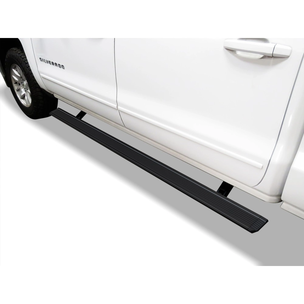 APS PB03WAI5B - Power Board Series Door-to-Door Black Aluminum Alloy Running Boards APS PB03WAI5B - Power Board Series Door-to-Door Black Aluminum Alloy Running Boards