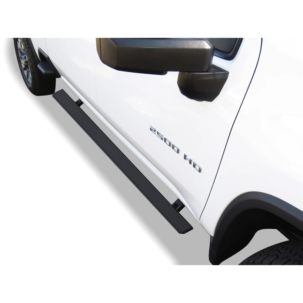 APS PB03WBI4B - Power Board Series Door-to-Door Black Aluminum Alloy Running Boards