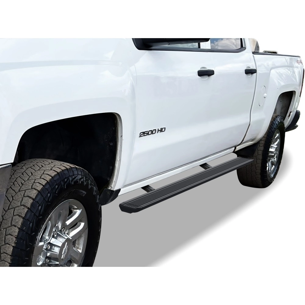 APS PB03WJG1B - Power Board Series Door-to-Door Black Aluminum Alloy Running Boards