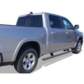 APS PB04WBF8B - Power Board Series Door-to-Door Black Aluminum Alloy Running Boards