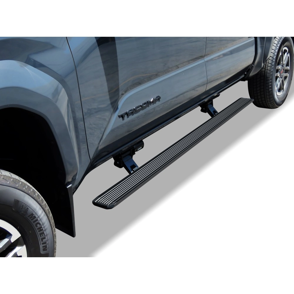 APS PB20WAE8B - Power Board Series Door-to-Door Black Aluminum Alloy Running Boards