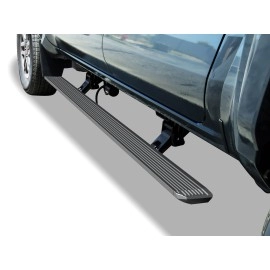 APS PB20WAE8B - Power Board Series Door-to-Door Black Aluminum Alloy Running Boards