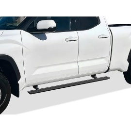 APS PB20WBI7B - Power Board Series Door-to-Door Black Aluminum Alloy Running Boards