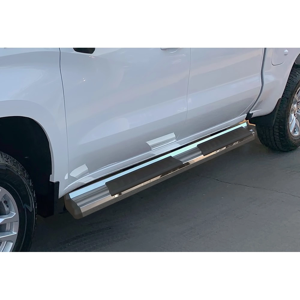 APS WB03SAG1S - OE Style Door-to-Door Polished Stainless Steel Running Boards