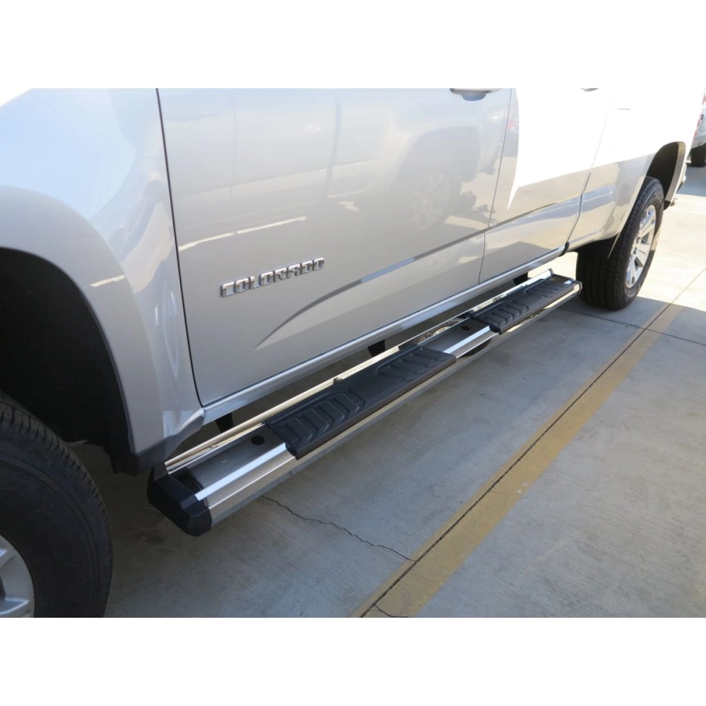 APS WB03SAI7S - OE Style Door-to-Door Polished Stainless Steel Running Boards