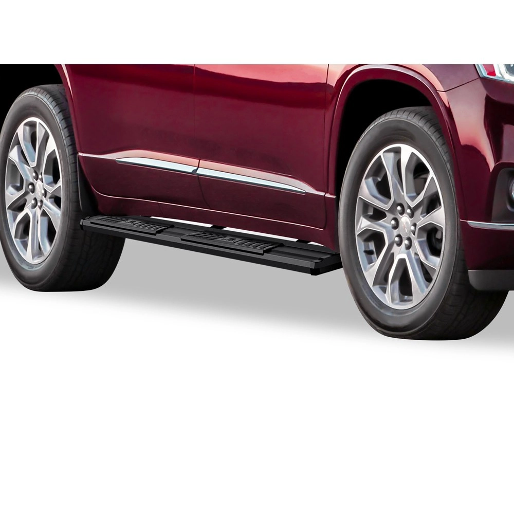APS WB03SCC3B - OE Style Door-to-Door Black Carbon Steel Running Boards