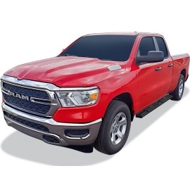 APS WB04SAE9B - OE Style Door-to-Door Black Carbon Steel Running Boards