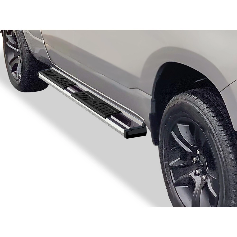 APS WB04SAE9S - OE Style Door-to-Door Polished Stainless Steel Running Boards