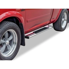 APS WB04SAG8S - OE Style Door-to-Door Polished Stainless Steel Running Boards