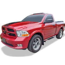 APS WB04SAG8S - OE Style Door-to-Door Polished Stainless Steel Running Boards