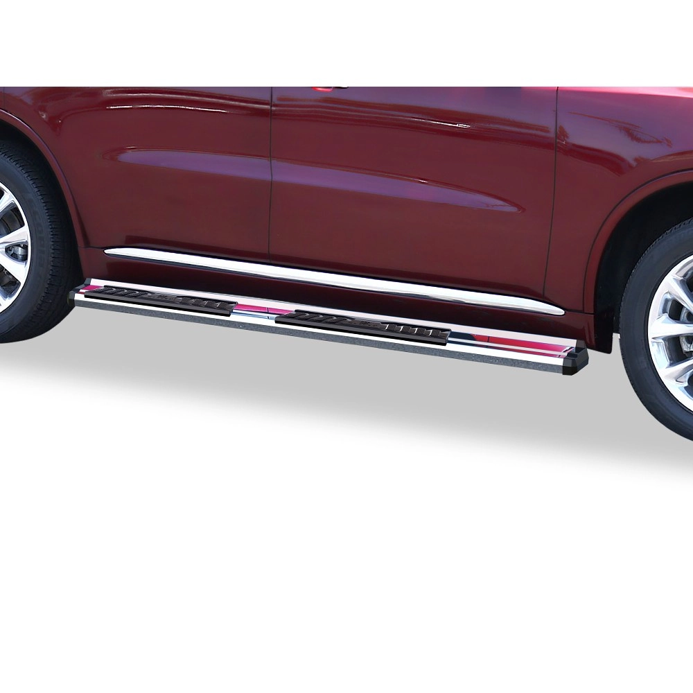 APS WB04SBE2S - OE Style Door-to-Door Polished Stainless Steel Running Boards