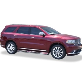 APS WB04SBE2S - OE Style Door-to-Door Polished Stainless Steel Running Boards