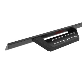 APS WB06DCA2B - Drop Style Door-to-Door Black Carbon Steel Nerf Bars