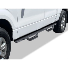 APS WB06RAG7B - Drop Style Door-to-Door Black Carbon Steel Nerf Bars