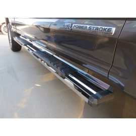 APS WB06SAG5S - OE Style Door-to-Door Polished Stainless Steel Running Boards