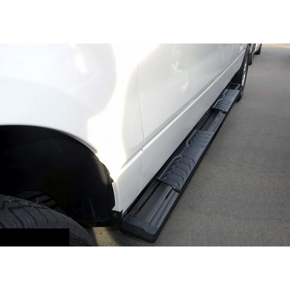 APS WB06SAG7B - OE Style Door-to-Door Black Carbon Steel Running Boards