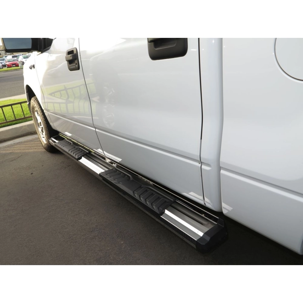 APS WB06SAG7S - OE Style Door-to-Door Polished Stainless Steel Running Boards