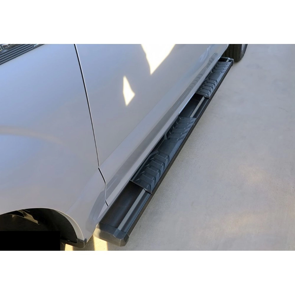 APS WB06SAH8B - OE Style Door-to-Door Black Carbon Steel Running Boards