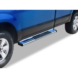 APS WB06SAH9S - OE Style Door-to-Door Polished Stainless Steel Running Boards