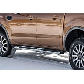 APS WB06SBC9S - OE Style Door-to-Door Polished Stainless Steel Running Boards