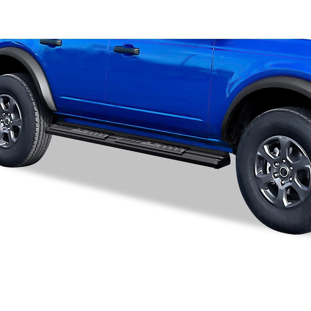 APS WB06SCA1B - OE Style Door-to-Door Black Carbon Steel Running Boards