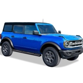 APS WB06SCA1B - OE Style Door-to-Door Black Carbon Steel Running Boards