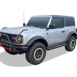 APS WB06SCA2B - OE Style Door-to-Door Black Carbon Steel Running Boards