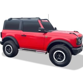 APS WB06SCA2S - OE Style Door-to-Door Polished Stainless Steel Running Boards