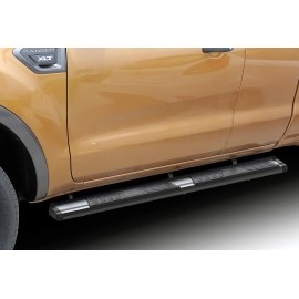 APS WB06SCA3S - OE Style Door-to-Door Polished Stainless Steel Running Boards