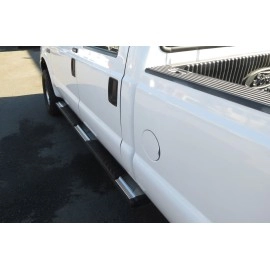 APS WB06SJA1S - OE Style Door-to-Door Polished Stainless Steel Running Boards