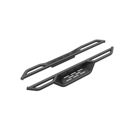 APS WB10NJH4B - Round Tube Drop Style Door-to-Door Black Carbon Steel Nerf Bars