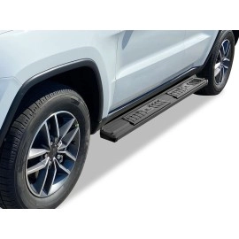 APS WB10SBG7B - OE Style Door-to-Door Black Carbon Steel Running Boards