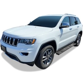 APS WB10SBG7B - OE Style Door-to-Door Black Carbon Steel Running Boards