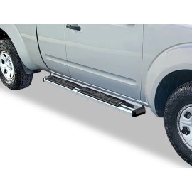 APS WB14SJI4S - OE Style Door-to-Door Polished Stainless Steel Running Boards