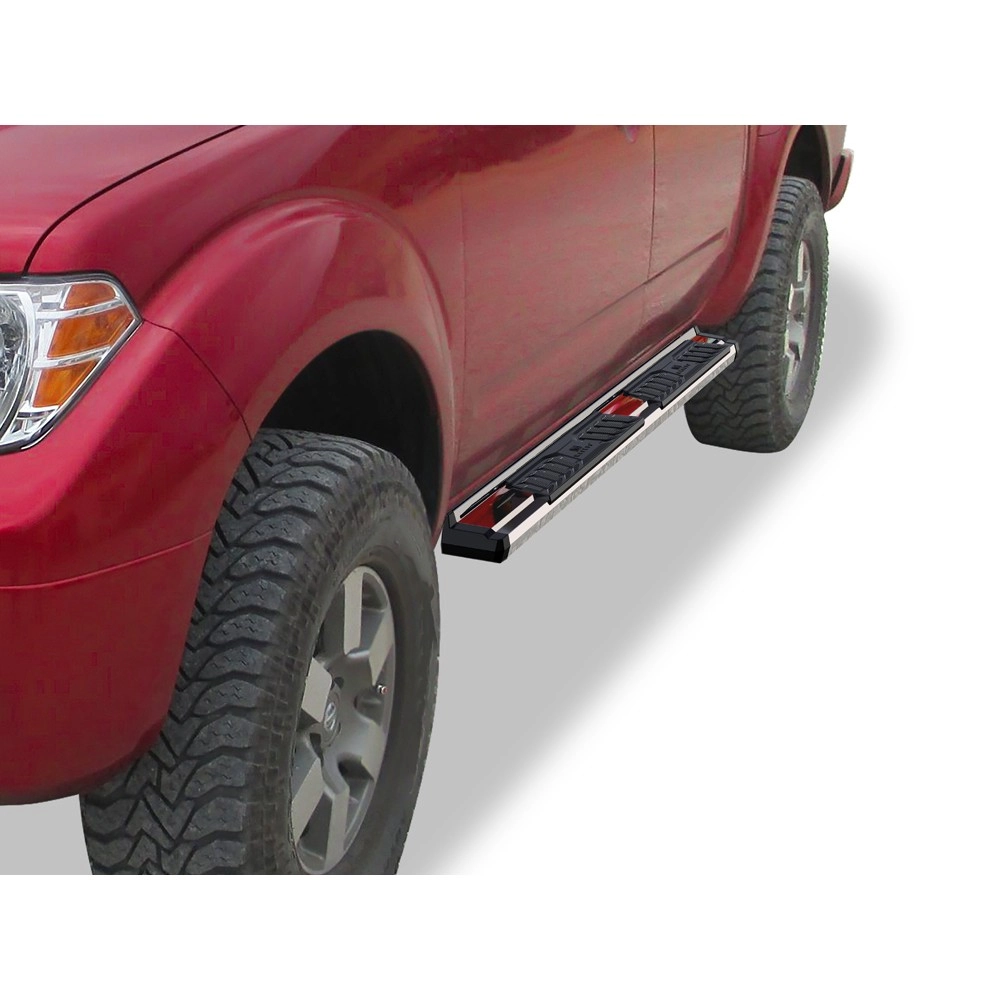APS WB14SJI5S - OE Style Door-to-Door Polished Stainless Steel Running Boards